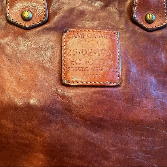 Campomaggi Leather and Canvas Crossbody Bags - Picture 5 of 9